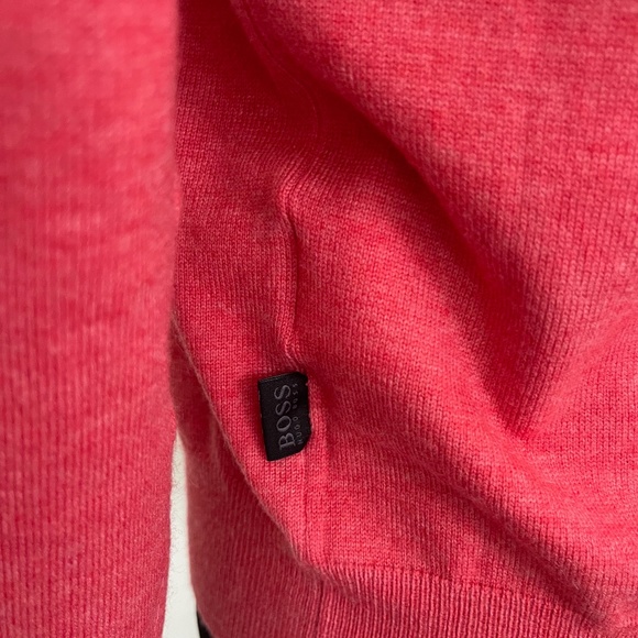 Display #1 Hugo Boss V neck Sweater - Picture 5 of 7